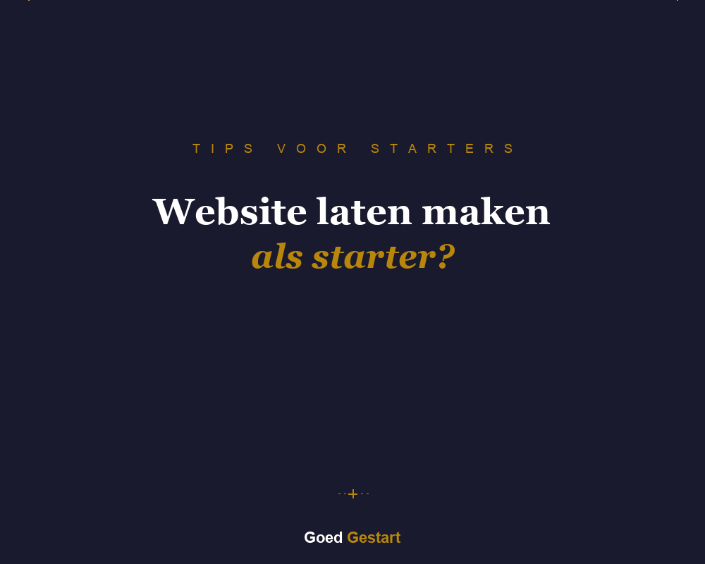 Blog thumbnail: zelf website maken of laten maken