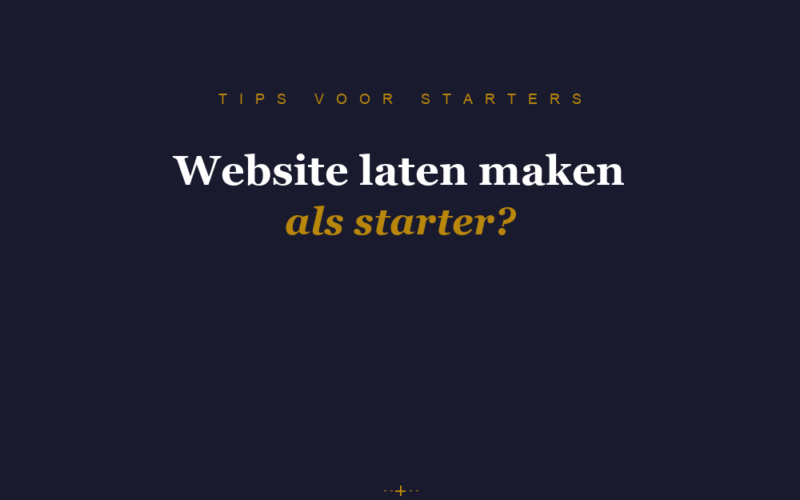 Blog thumbnail: zelf website maken of laten maken